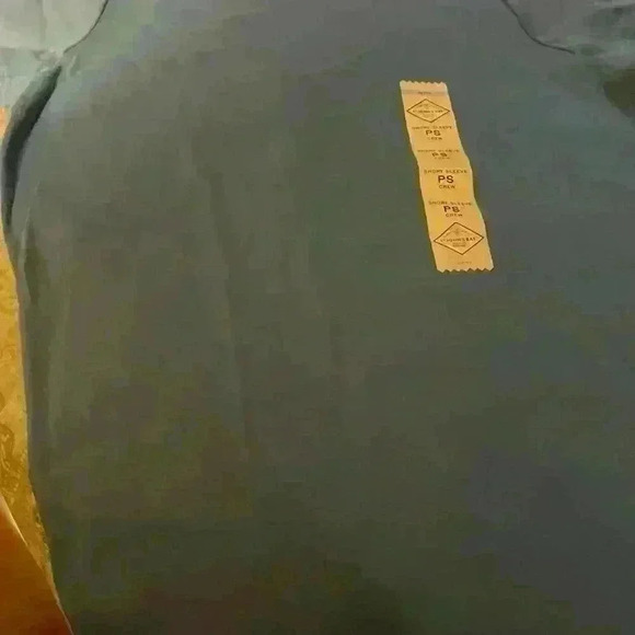 Ladies St John’s Bay blue short sleeve top P.S. - Picture 5 of 5